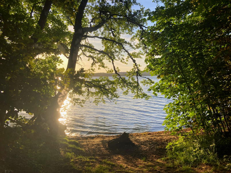 Abends am See Foto Dagmar Falk
