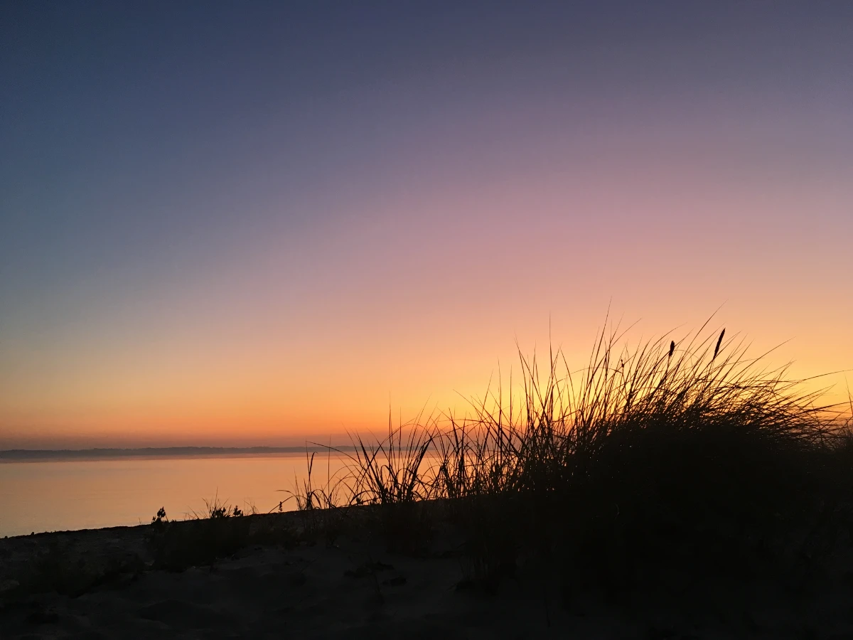 Sonnenuntergang an der Ostsee 4 Foto: Dagmar Falk