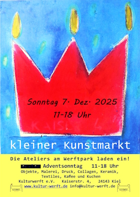 Plakat kleiner Kunstmarkt